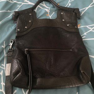 FOLEY + CORRINA Lady Tote Bittersweet Croc Combo